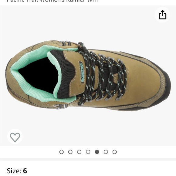 ⬇️⬇️New Pacific Trail hiking boots women’s size 6 - Picture 9 of 9